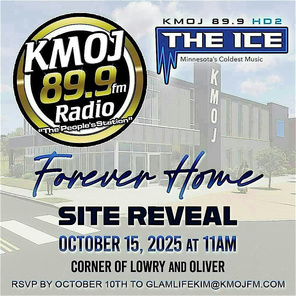 KMOJ's Forever Home Site Reveal, 15 October | Event in Minneapolis | AllEvents