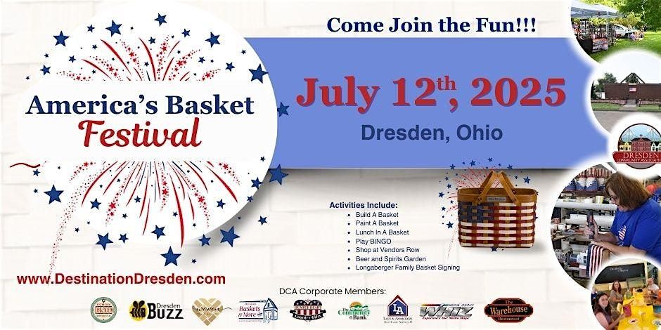 2025 America's Basket Festival - Dresden Ohio, 12 July | Event in Dresden | AllEvents