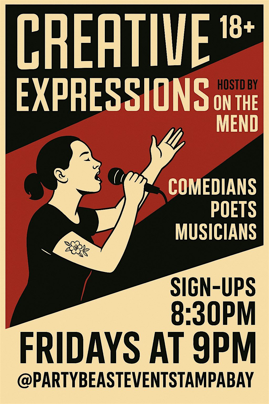 Creative Expressions Open Mic | Event in Pinellas Park | AllEvents