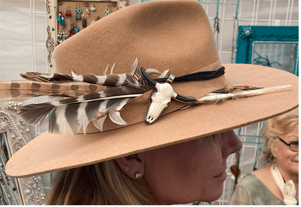 Feathers Fringe & Flair -Haute HatBand Workshop, 15 October | Event in Millcreek | AllEvents