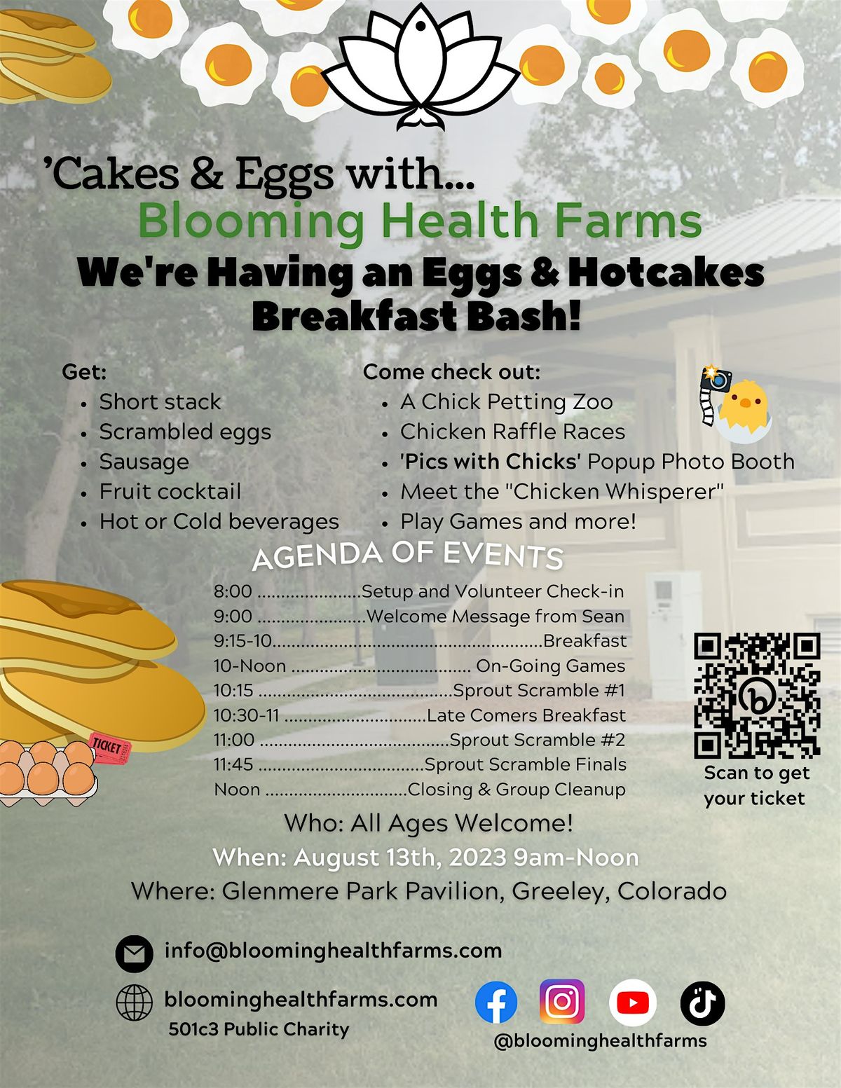 'Cakes & Eggs, 24 August | Event in Greeley | AllEvents