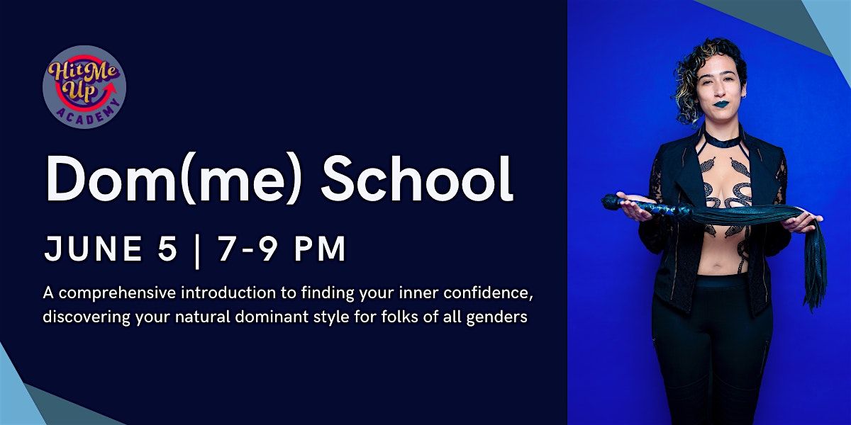 HMU Academy: Dom(me) School, 5 June | Event in New York | AllEvents