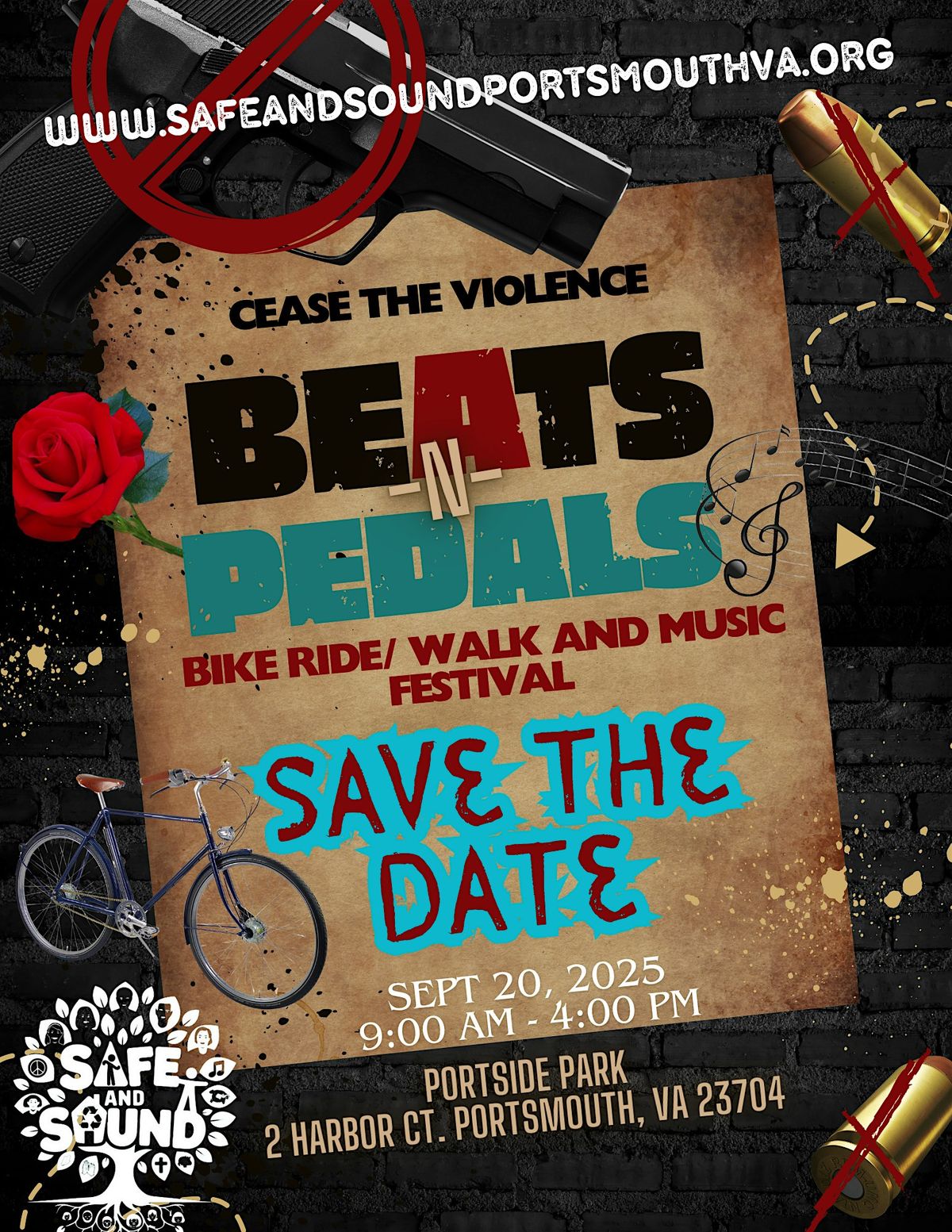CEASE THE VIOLENE: BEATS N PEDALS, 20 September | Event in Portsmouth | AllEvents
