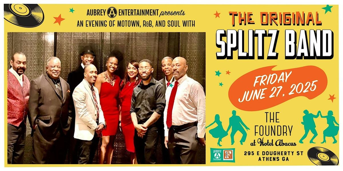 An evening of Motown, R&B & Soul Classics with The Original Splitz Band, 27 June | Event in Athens
