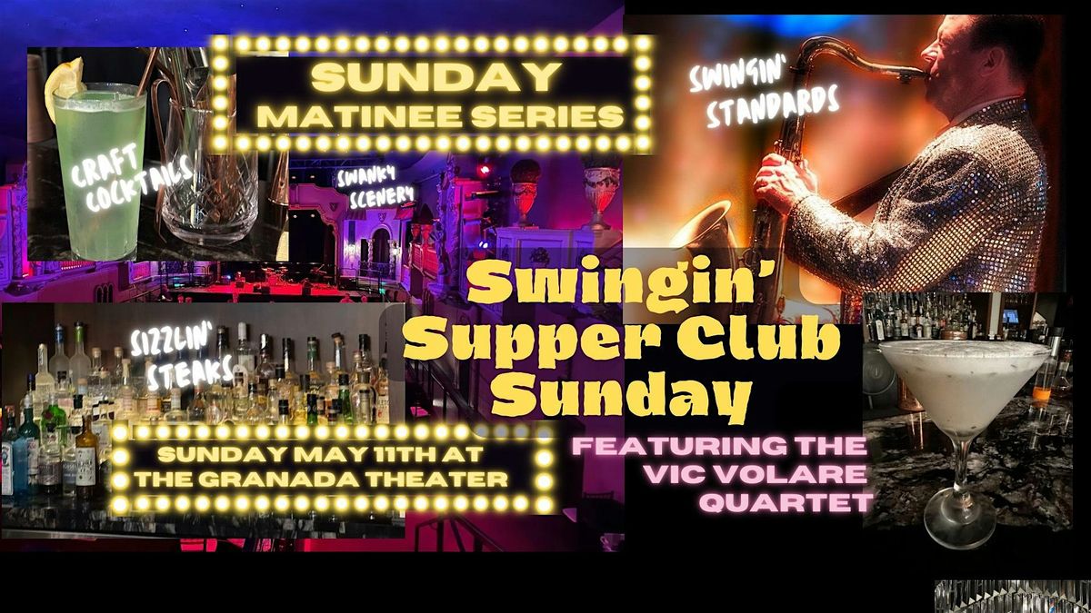 Swingin' Supperclub Sunday | Event in Minneapolis | AllEvents