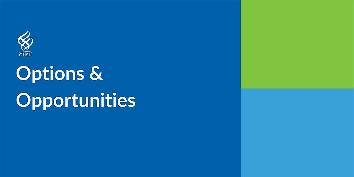 Options & Opportunities, 25 October | Event in Portland | AllEvents