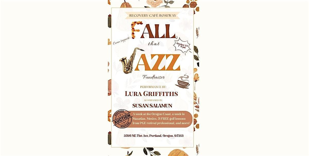 Fall That Jazz, 24 October | Event in Portland | AllEvents