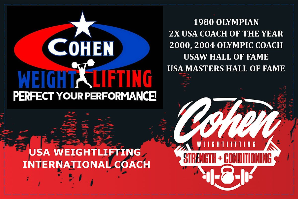 CrossFit Enoch Cohen Weightlifting Seminar, 27 July | Event in Conroe | AllEvents