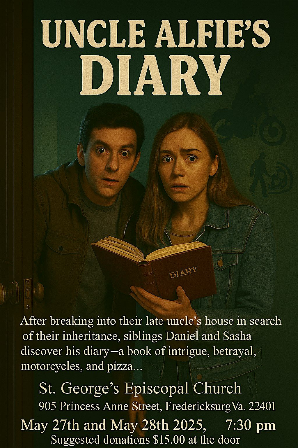 Somewhere in Time Productions -  Uncle Alfie's Diary and Amor Aeternus | Event in Fredericksburg | AllEvents