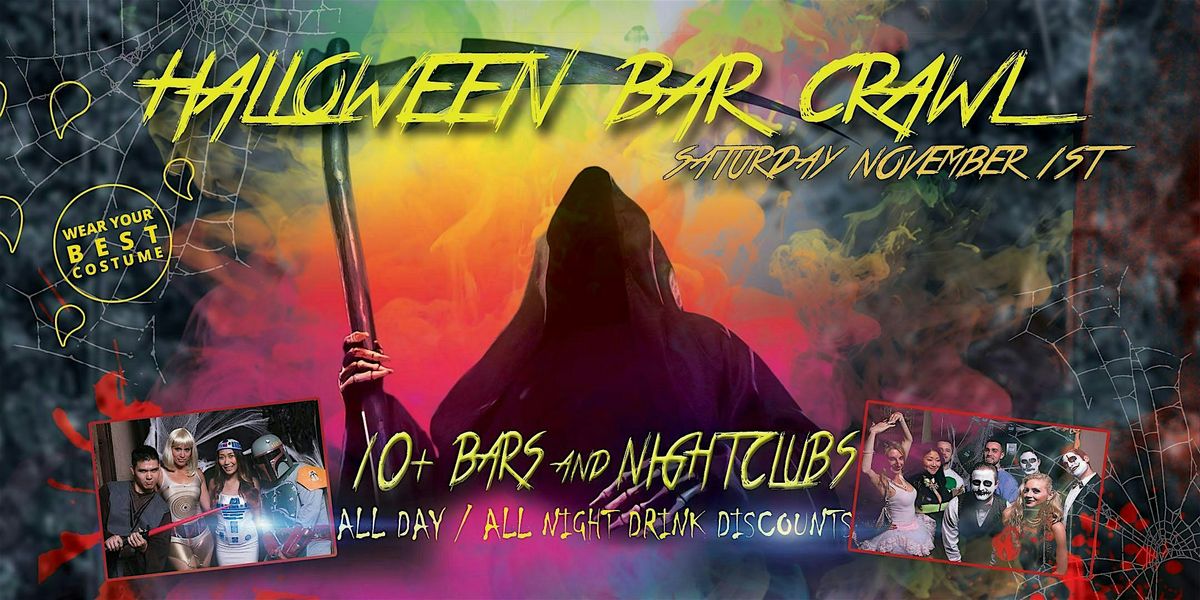 MEMPHIS HALLOWEEN BAR CRAWL - 10+ Bars - Nov 1st, 1 November | Event in Memphis | AllEvents