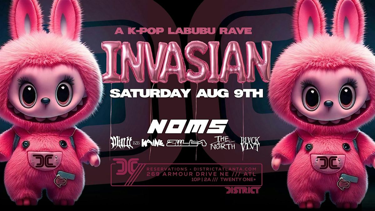 InvAsian :K-Pop Labubu Rave, 9 August | Event in Atlanta | AllEvents