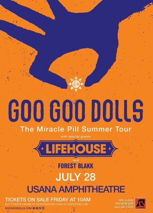 B98 7 Welcomes Goo Goo Dolls Usana Amphitheatre Murray July 27 2021 Allevents In B98 Christmas Music 2021
