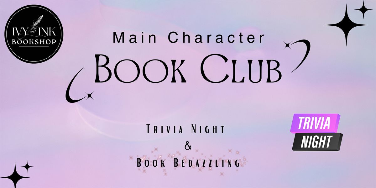 Main Character Bookclub, 27 September | Event in Mudgeeraba | AllEvents