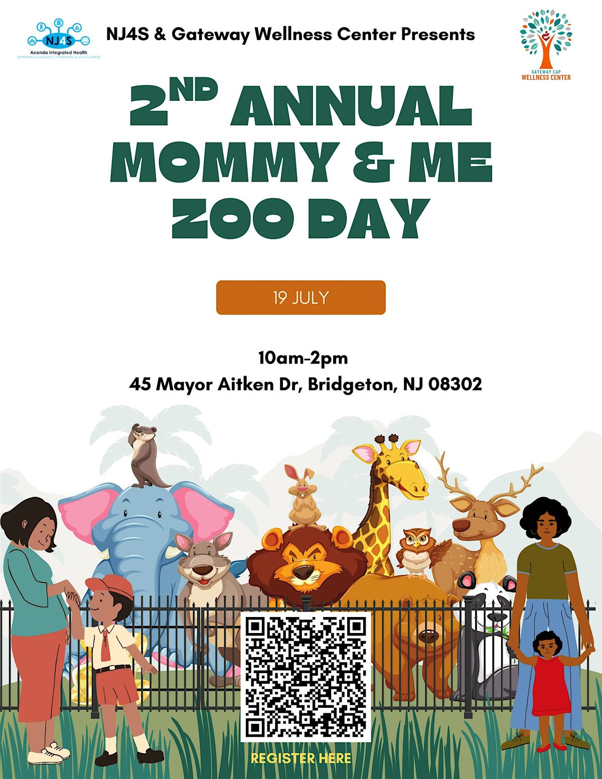 Mommy & Me Zoo Day, 19 July | Event in Bridgeton | AllEvents