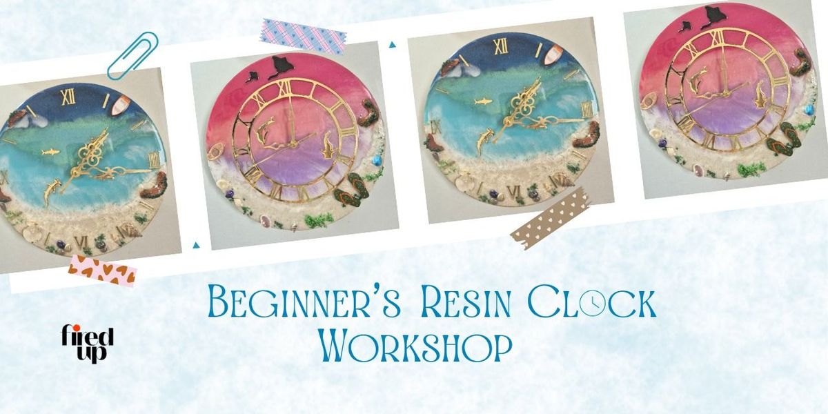 Art of Time: Resin Clock 2-day Workshop