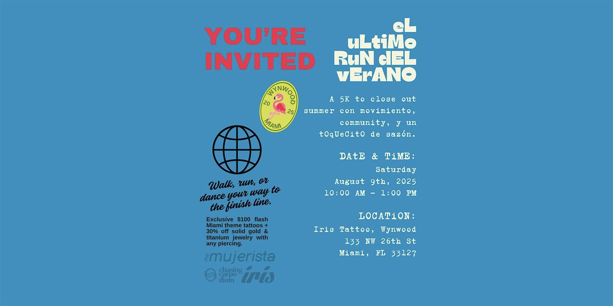 Cafe, Miami, Run! El Último Run del Verano ☀️, 9 August | Event in Miami | AllEvents