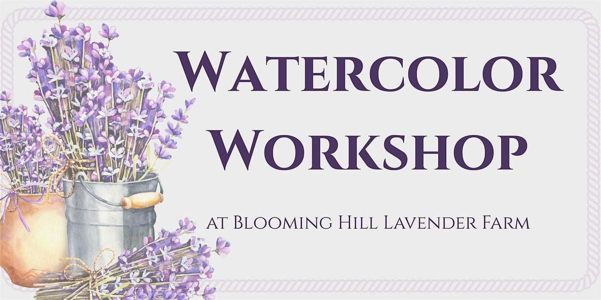 Watercolor Workshop - Lavender Bouquet, 21 June | Event in Purcellville | AllEvents