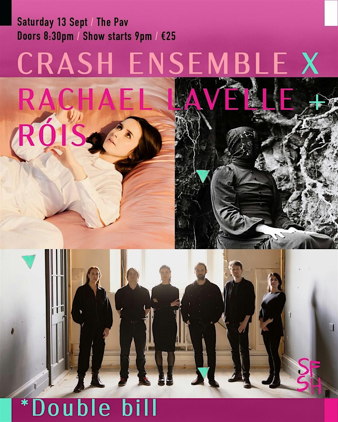 CRASH ENSEMBLE X RACHAEL LAVELLE X RÓIS *Double bill, 13 September | Event in Cork | AllEvents