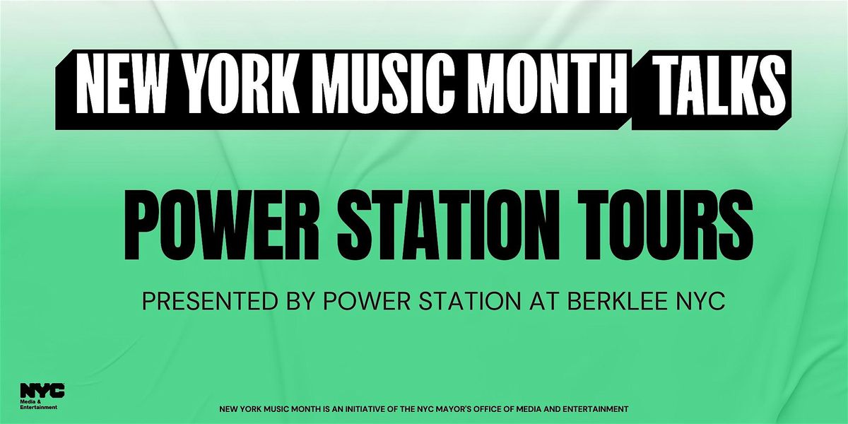 Power Station at Berklee NYC Tour, 18 June | Event in New York | AllEvents