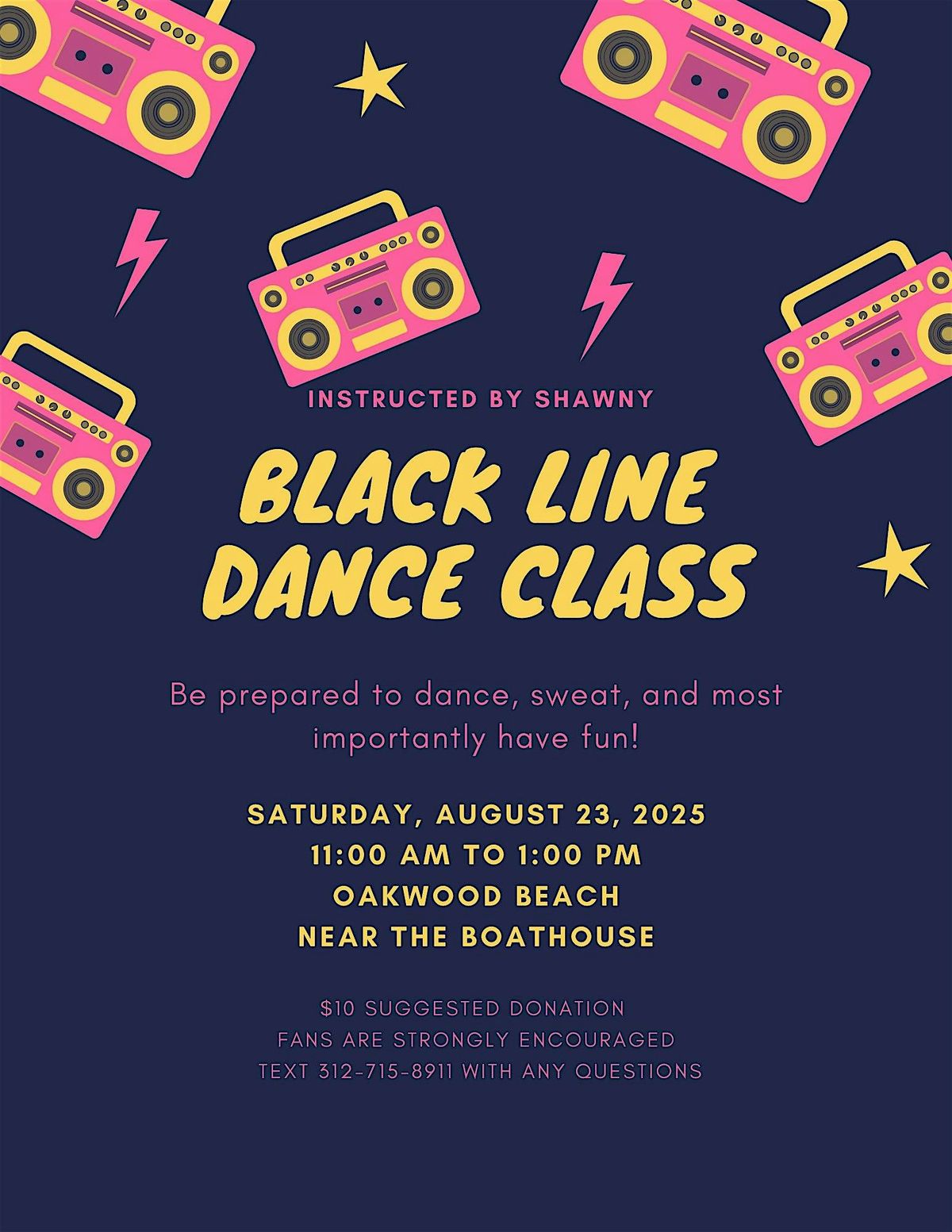 Black Line Dance Class, 23 August | Event in Chicago | AllEvents