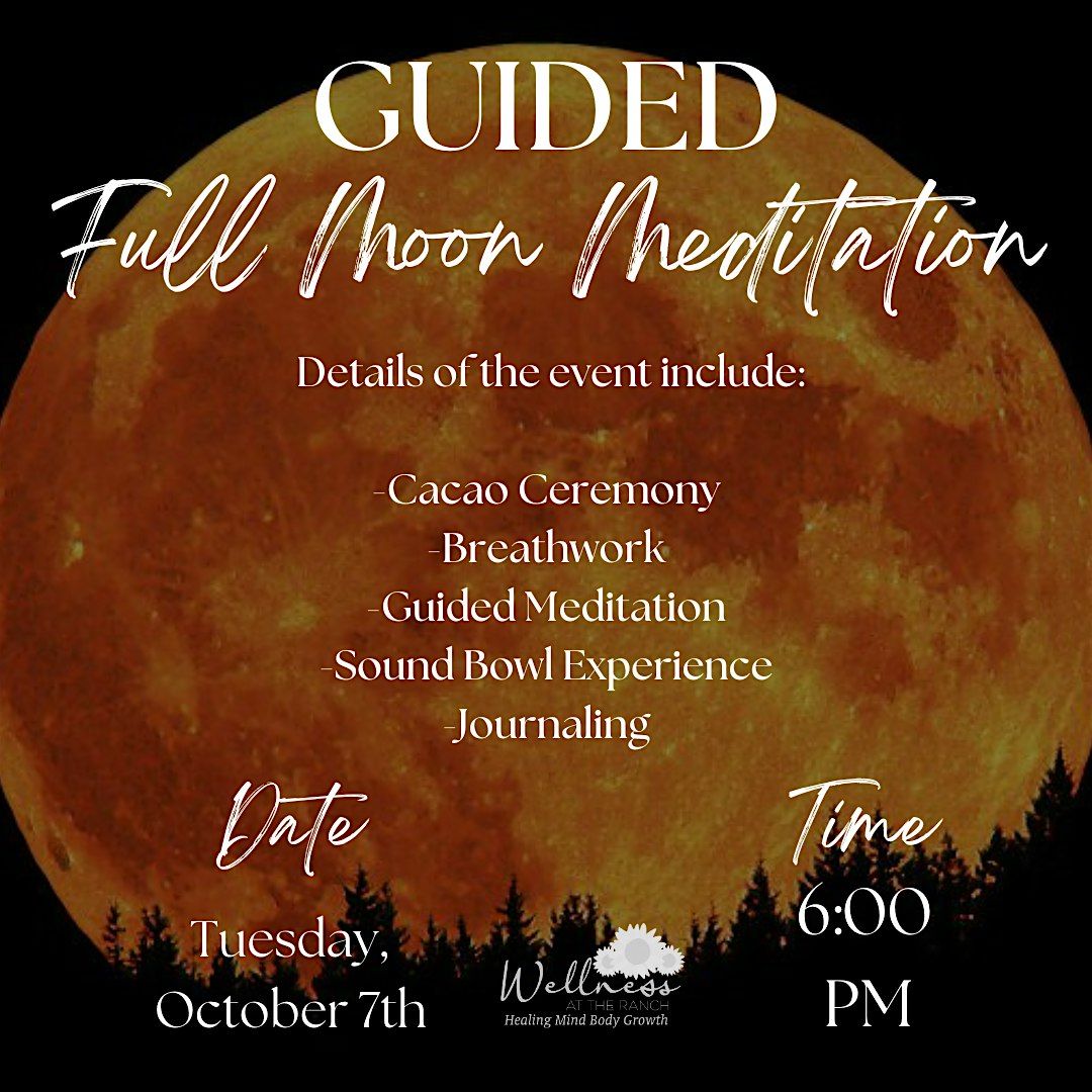 Guided Full Moon Meditation - The Hunter's Moon!, 7 October | Event in Acampo | AllEvents