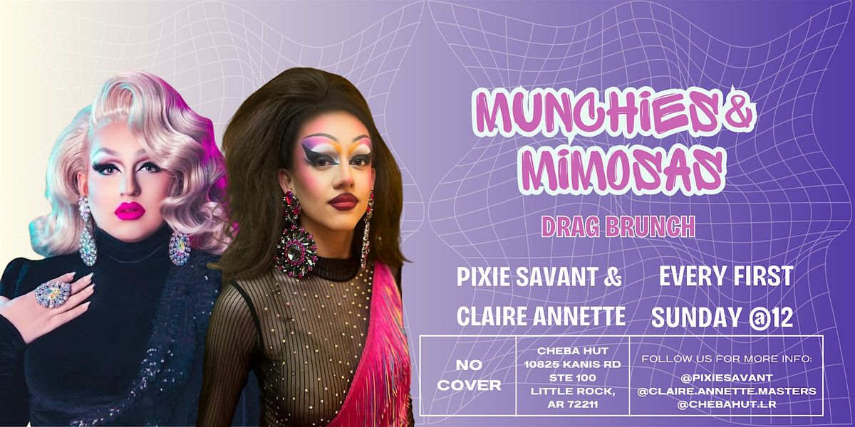 Munchies & Mimosas (Drag Brunch) | Event in Little Rock | AllEvents
