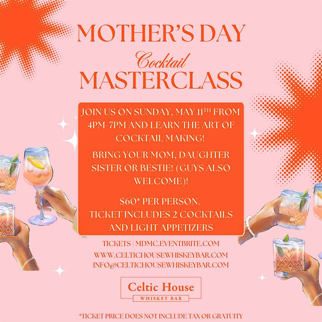 Mother's Day Cocktail Masterclass, 11 May | Event in Arlington | AllEvents