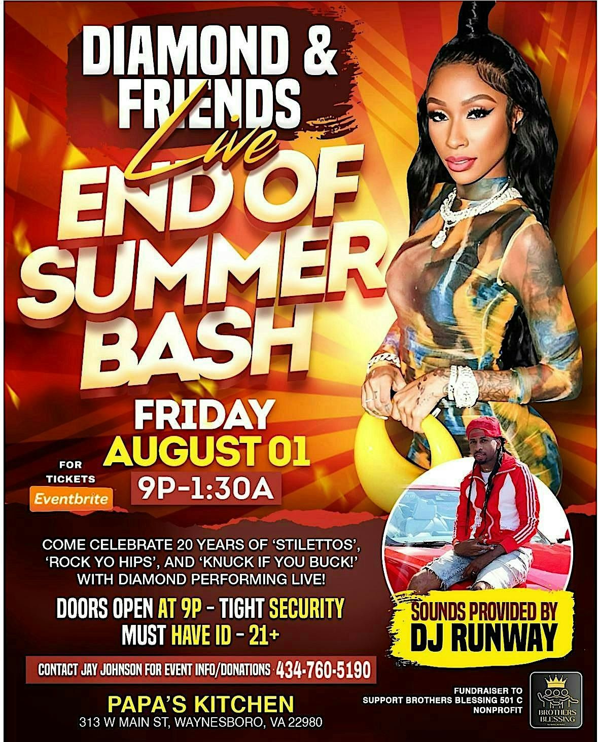 Diamond & Friends, 1 August | Event in Waynesboro | AllEvents