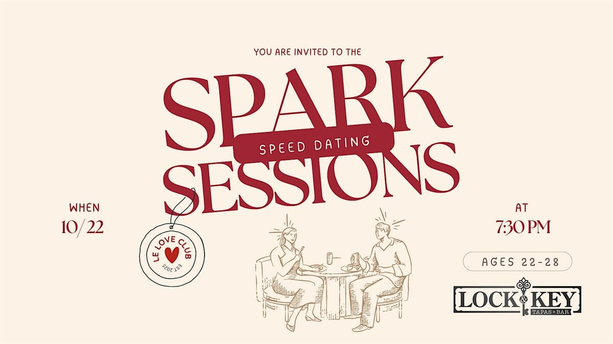 Spark Sessions: Modern Speed Dating Event (Ages 22-28), 22 October | Event in Sacramento | AllEvents