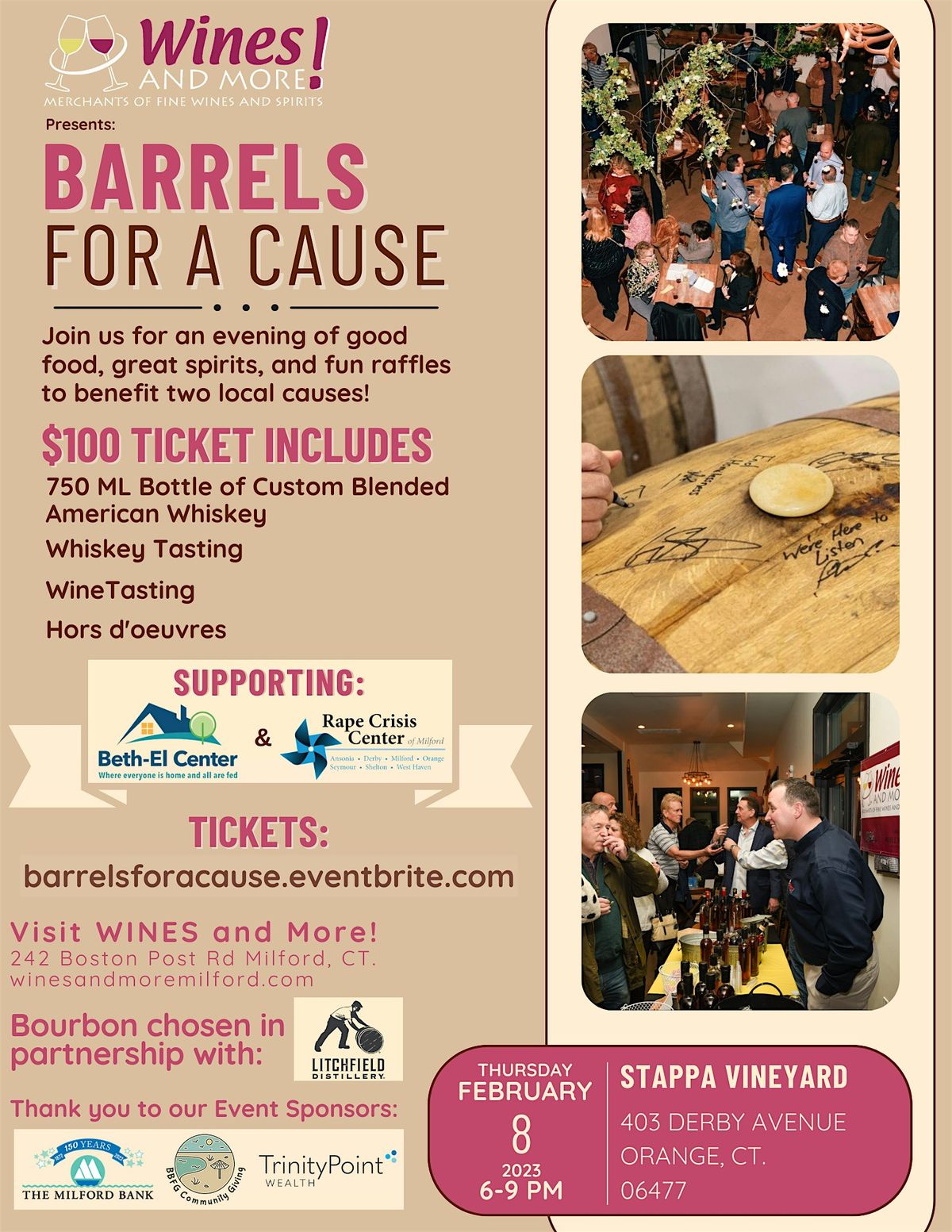 Barrels for a Cause, 13 November | Event in Orange | AllEvents