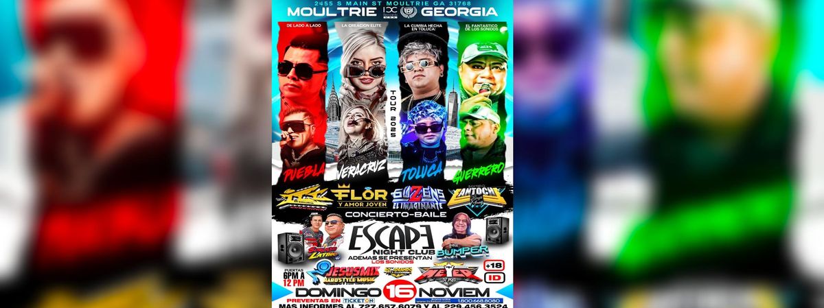 ICC, FLOR Y AMOR JOVEN & MAS  in Moultrie, 16 November | Event in Moultrie | AllEvents
