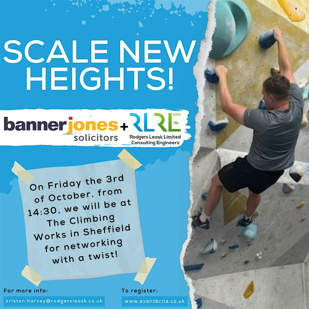 Property and Construction NetClimbing, 3 October | Event in Sheffield | AllEvents