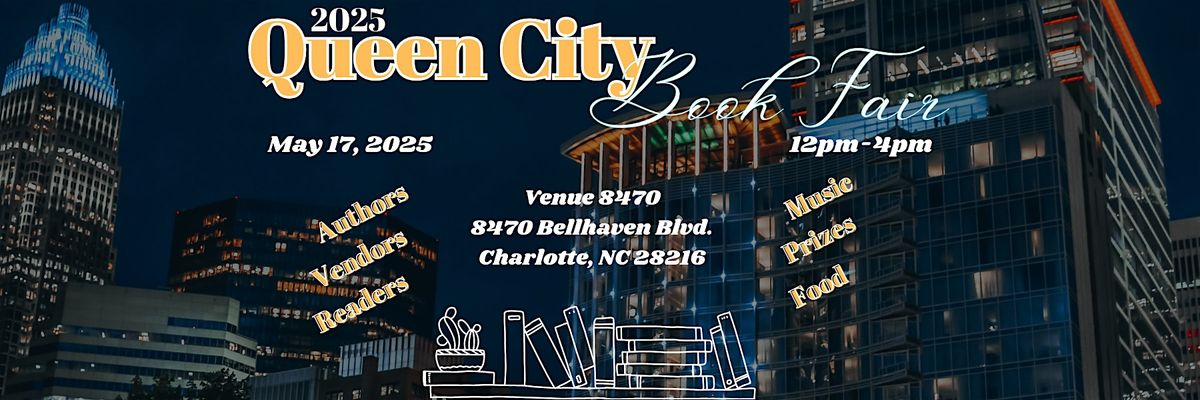 2025 Queen City Book Fair, 17 May | Event in Charlotte | AllEvents