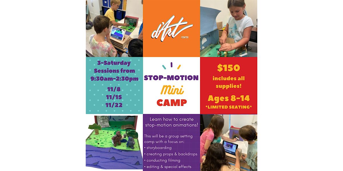 Stop-Motion Animation Mini Camp, 8 November | Event in Norfolk | AllEvents