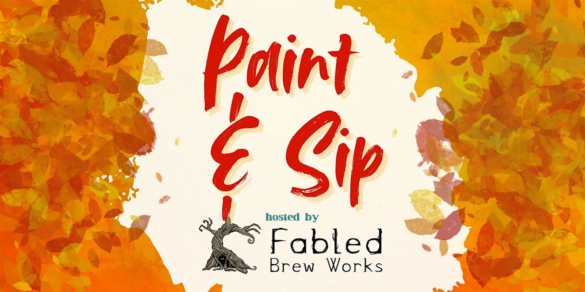 Paint & Sip at Fabled Brew Works (Autumnal), 5 November | Event in Erlanger | AllEvents