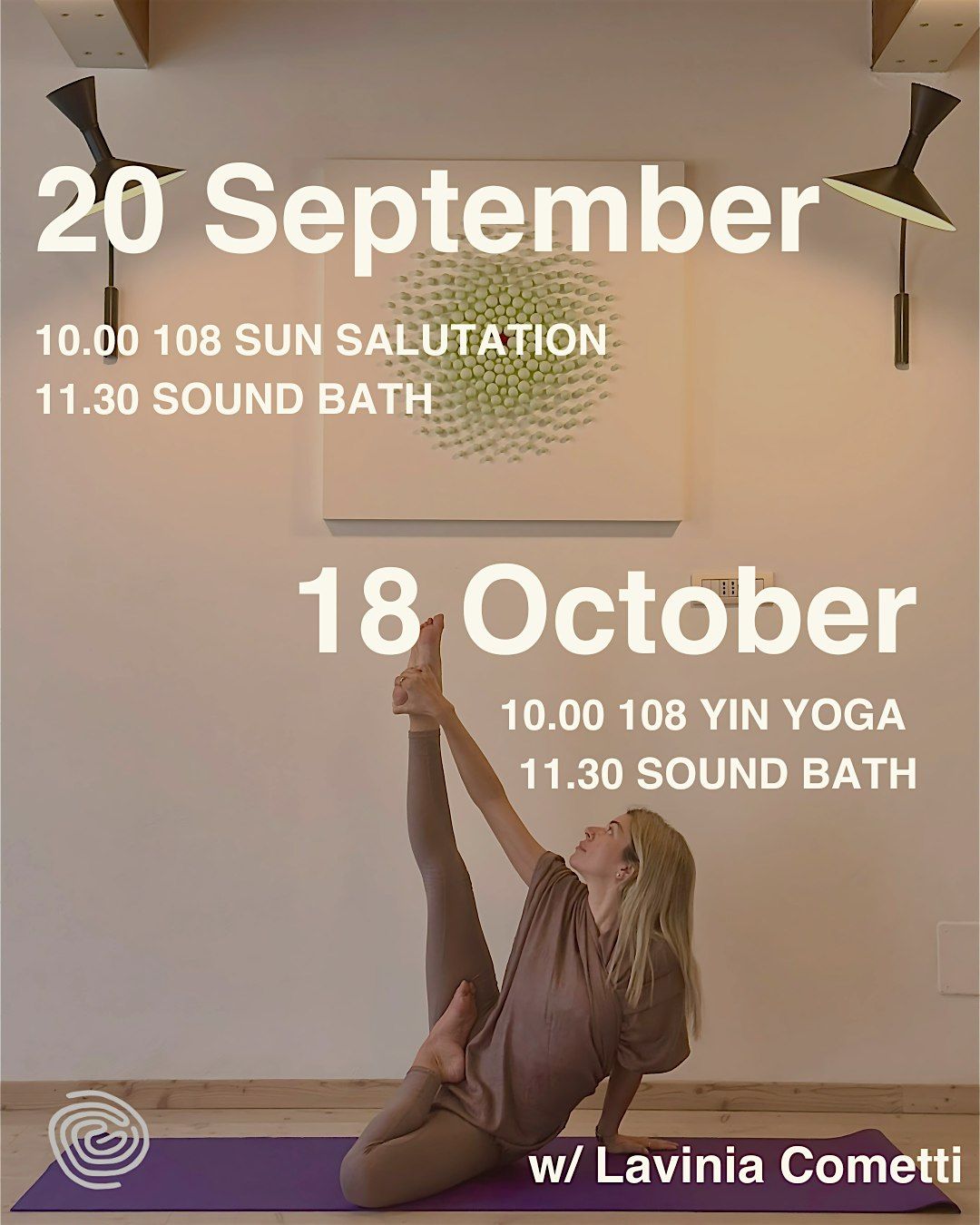 2 Yoga Events in Psicologea, 20 September | Event in Milano | AllEvents