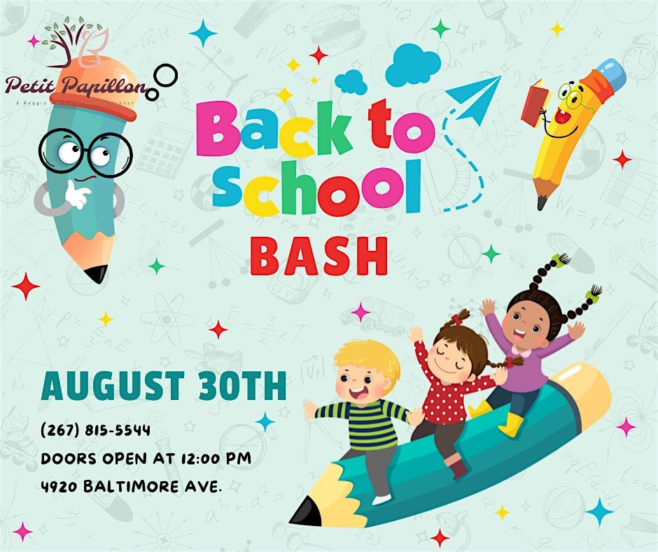 Back To School Bash, 30 August | Event in Philadelphia | AllEvents