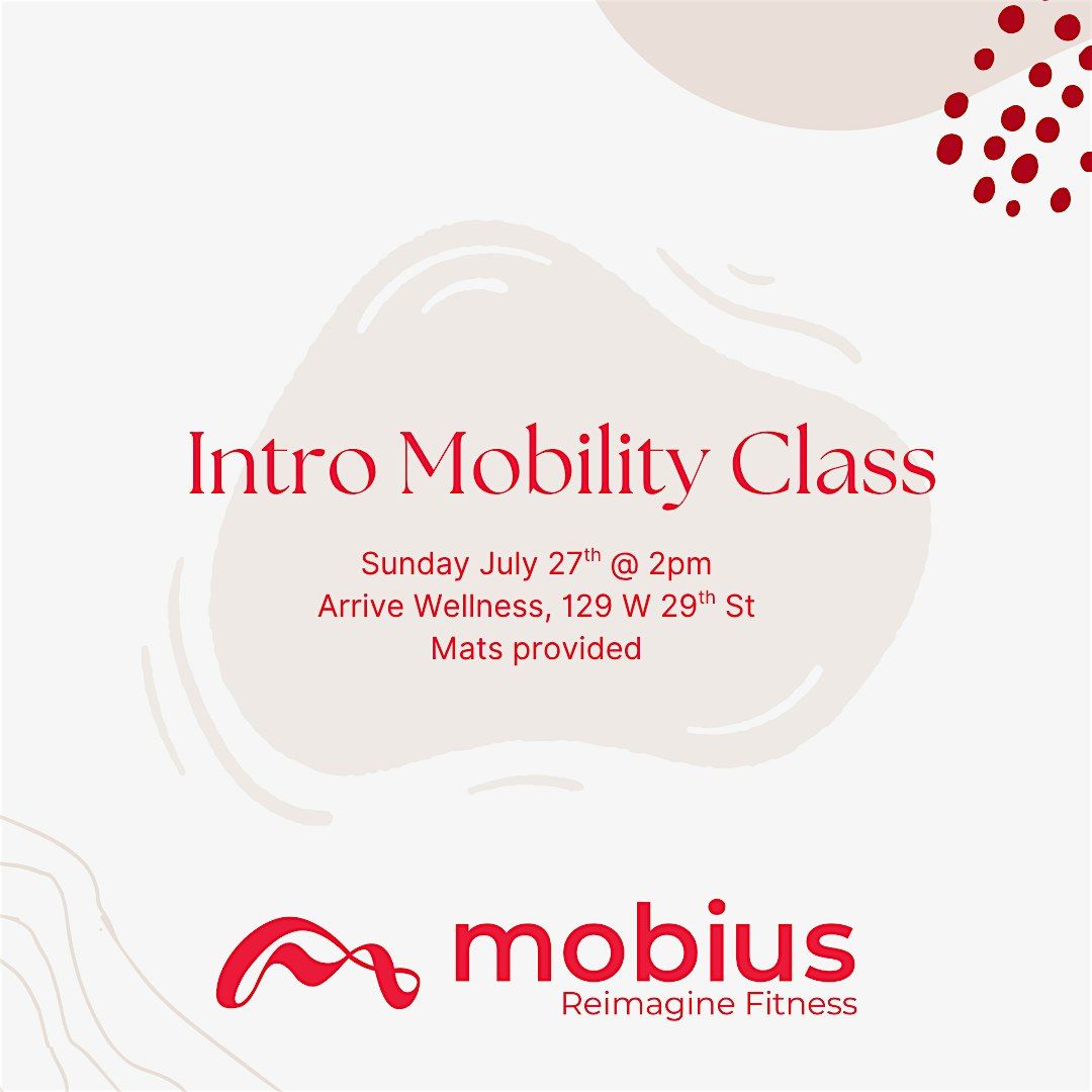 Intro Mobility Class, 27 July | Event in New York | AllEvents