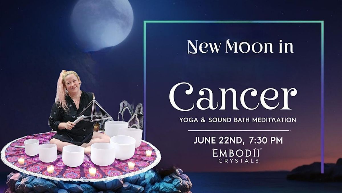 New Moon in Cancer Yoga & Sound Bath, 22 June | Event in Richland Hills | AllEvents