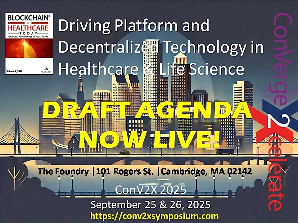 Driving Platforms and Decentralized Tech in Healthcare & Life Sciences, 25 September | Event in Cambridge