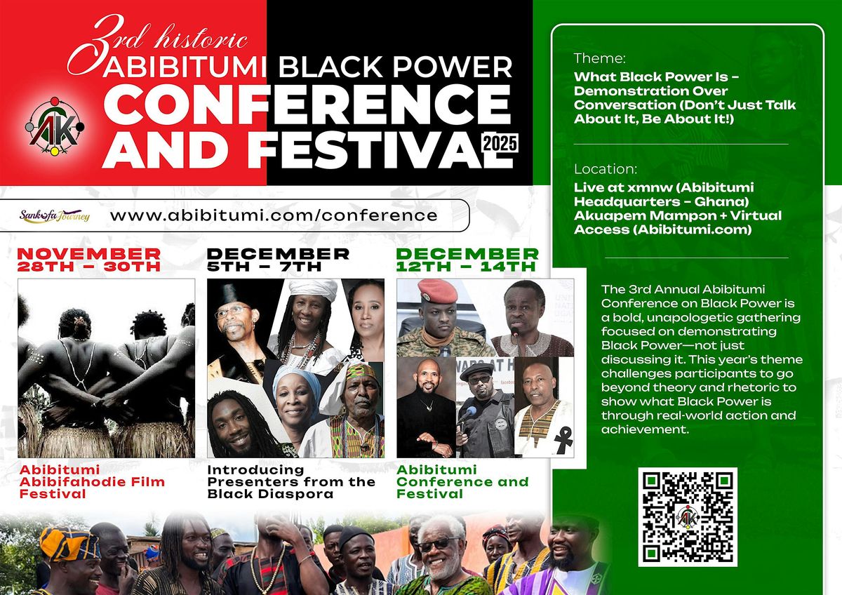 Abibitumi Conference and Abibifahodie Festival (Virtual and In-Person), 12 December | Event in Mampong | AllEvents
