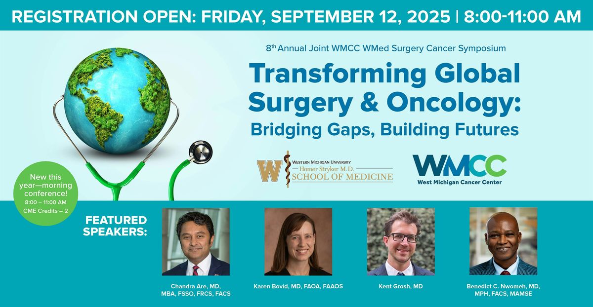 Transforming Global Surgery & Oncology (Virtual), 12 September | Event in Kalamazoo | AllEvents