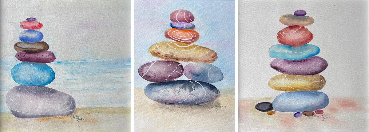 Beach Rocks in Watercolors with Phyllis Gubins, 9 August | Event in Ventura | AllEvents