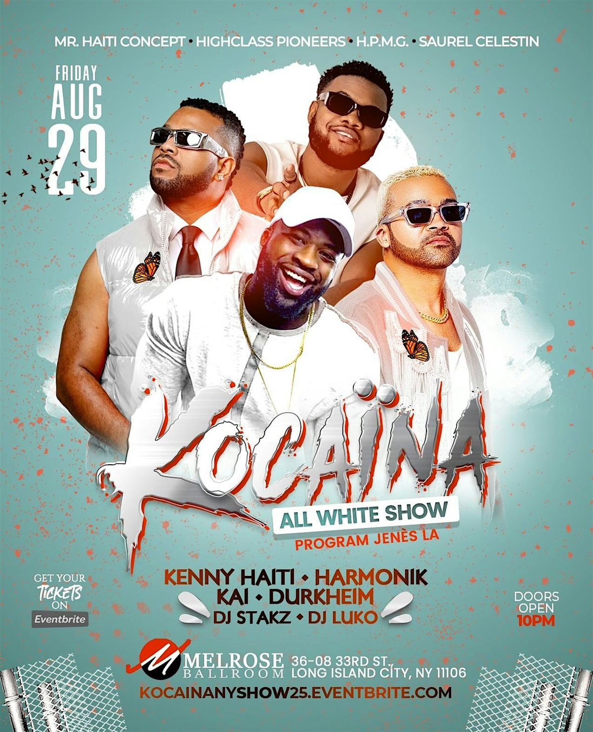KOCAÏNA IN NYC, 29 August | Event in Queens | AllEvents