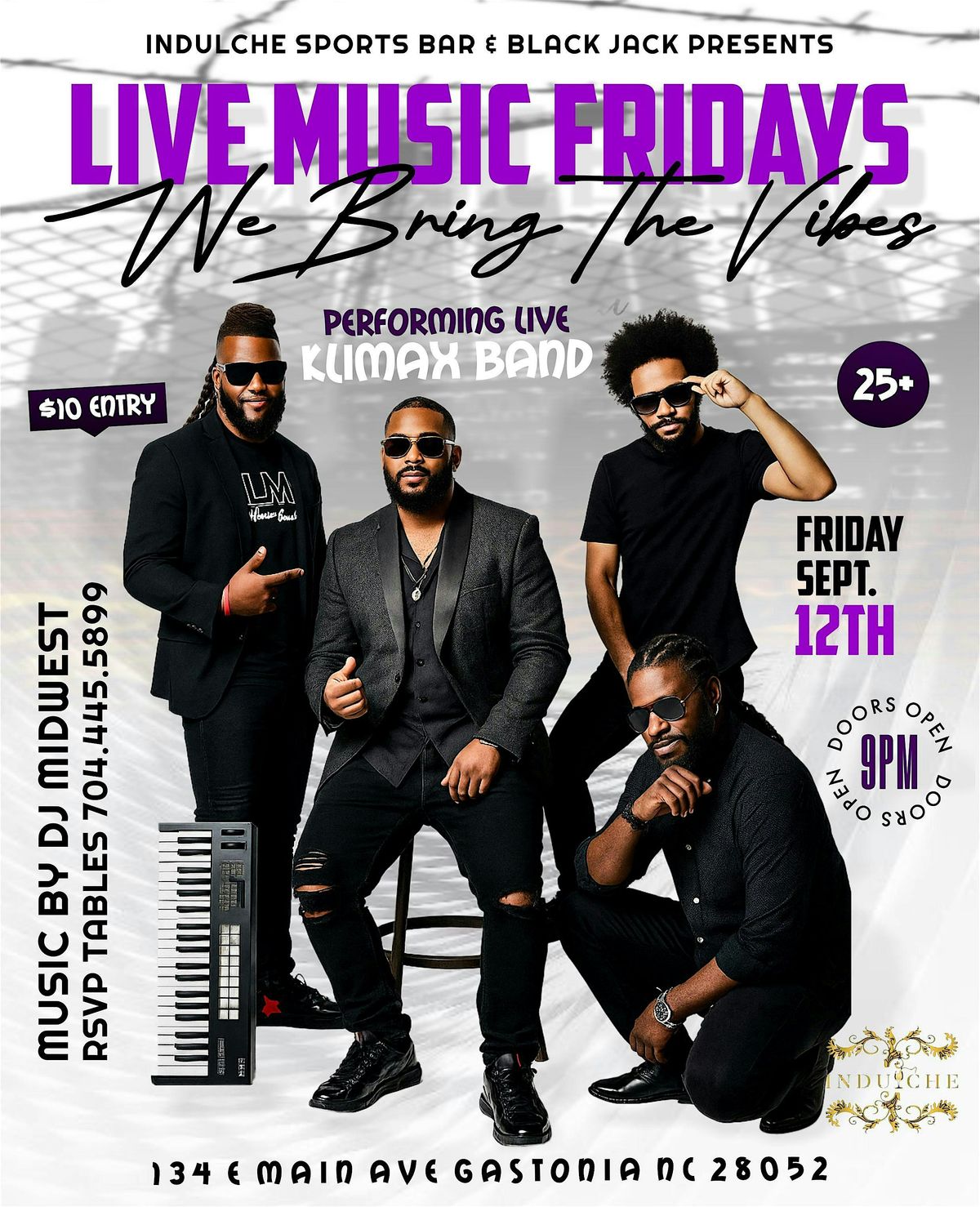 Live music Fridays!, 12 September | Event in Gastonia | AllEvents
