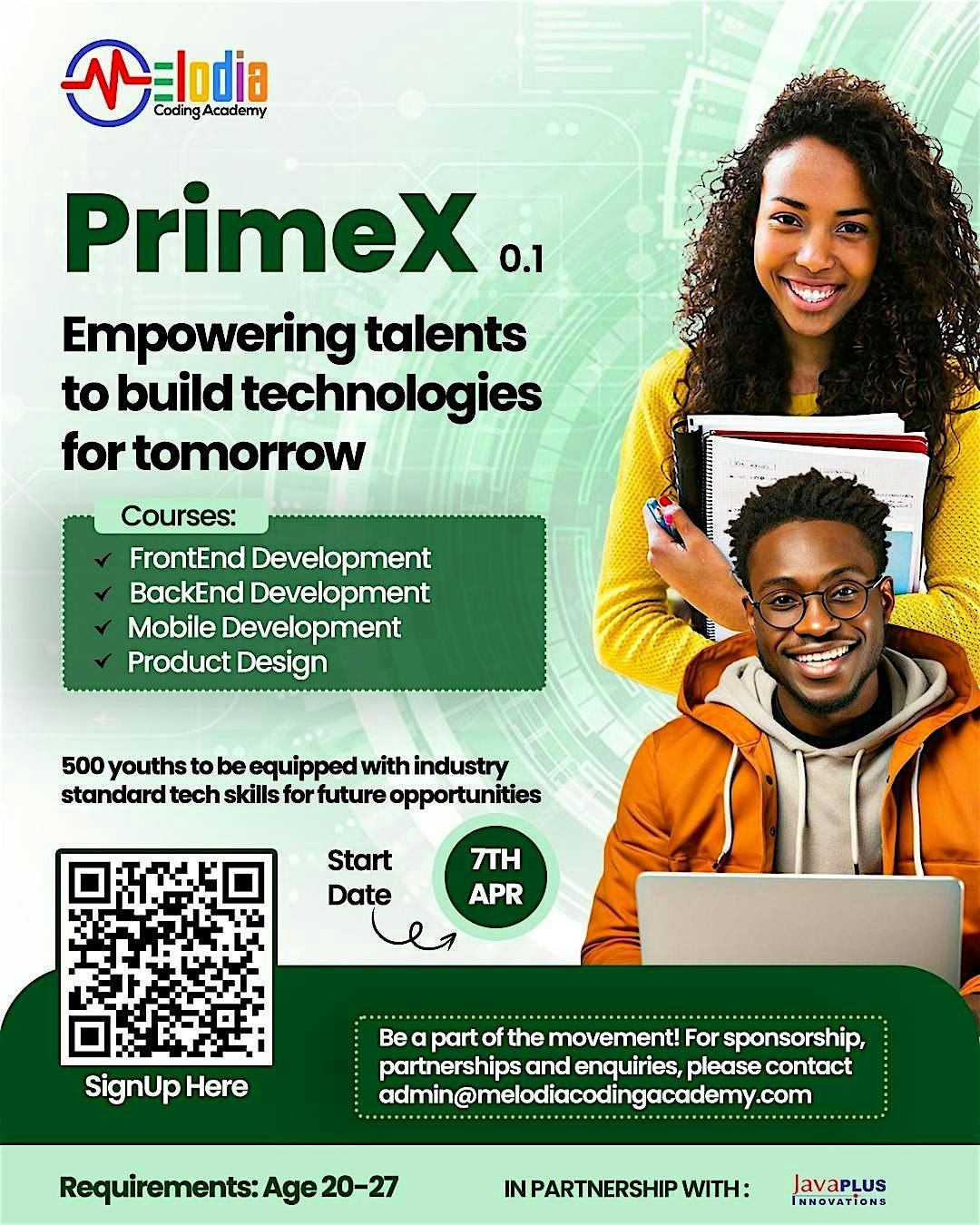 Prime X 0.1 COHORT | Event in Lagos | AllEvents