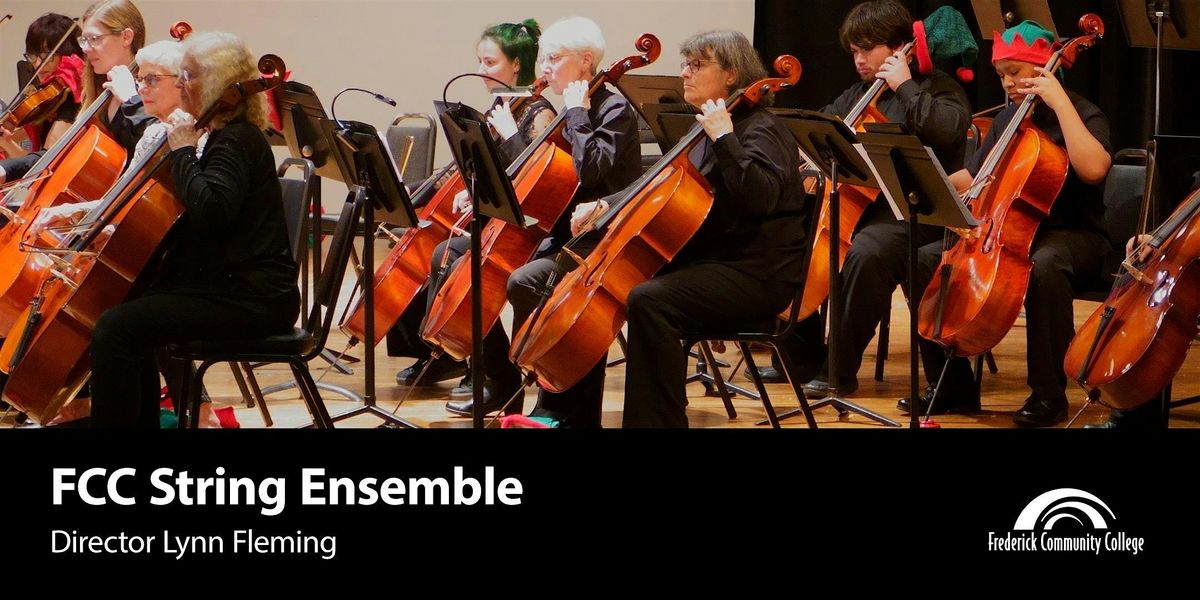 FCC String Ensemble Presents “Winter Daydreams”, 7 December | Event in Frederick | AllEvents