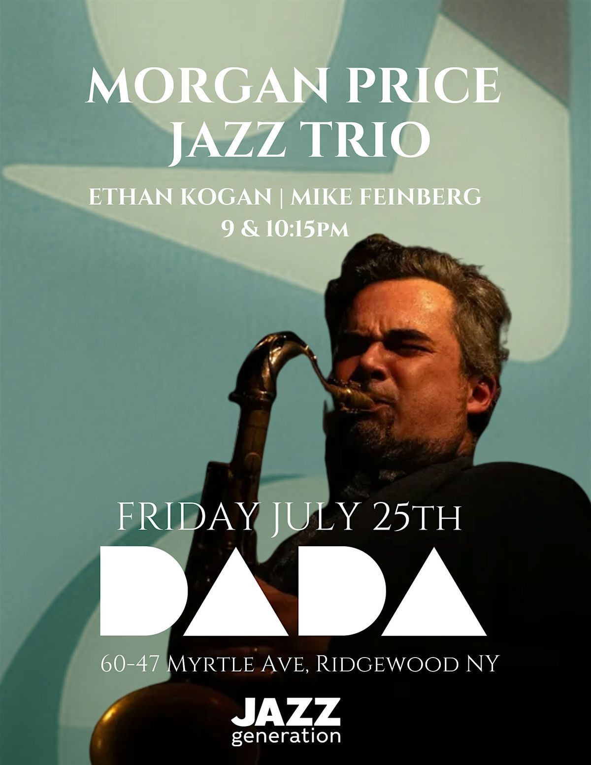 Morgan Price Trio, 25 July | Event in Queens | AllEvents