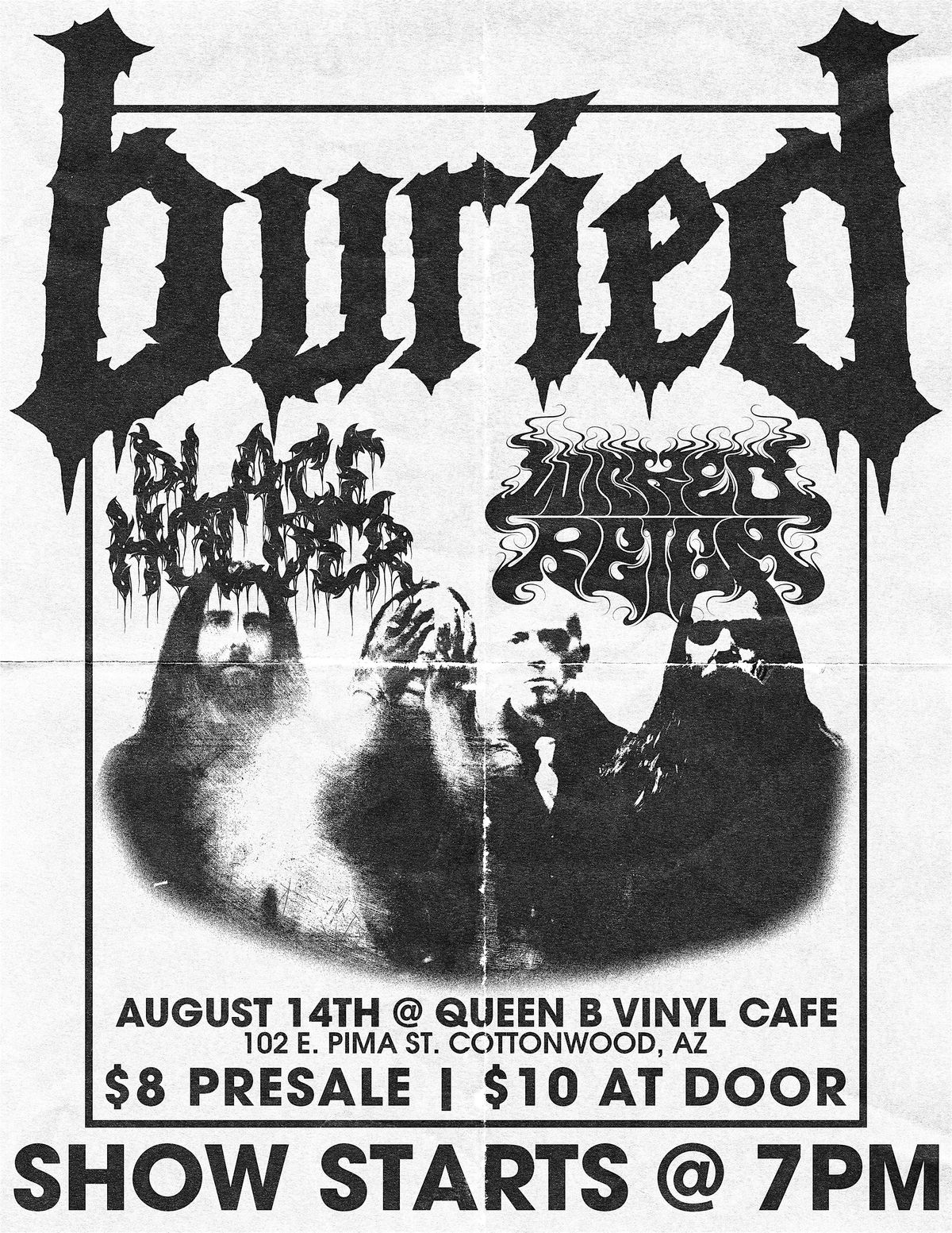 Buried with Wicked Reign and Special Guest TBA, 14 August | Event in Cottonwood | AllEvents
