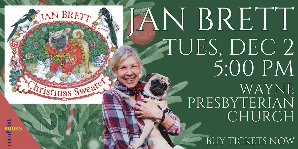 Jan Brett "The Christmas Sweater" Tour!, 2 December | Event in Wayne | AllEvents